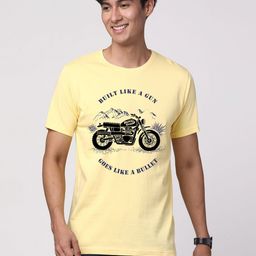 ADRO Men Graphic Printed Round Neck Cotton T-shirt-picture-7