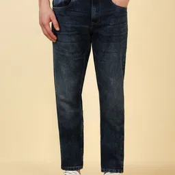 Allen Solly Men Slim Fit Mid-Rise Light Fade Jeans-picture-36