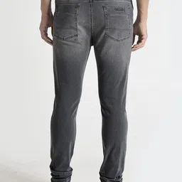 Crocodile Men Slim Fit Mid-Rise Light Fade Stretchable Jeans image 2