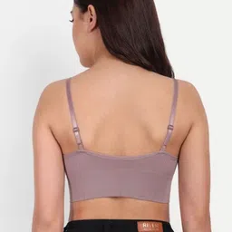 KAMINI Pack of 2 Solid Full Coverage Lightly Padded Non-Wired Everyday Bra image 4