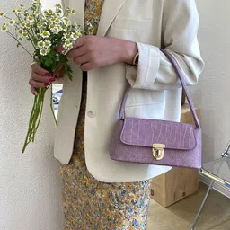 CORSICA Women Purple PU Handbags-picture-12