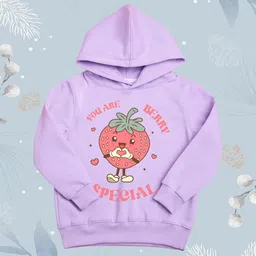 NUSYL Girls Printed Hooded Sweatshirt-picture-15