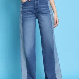 PUELLA Women Straight Fit High-Rise Light Fade Stretchable Jeans-picture-31