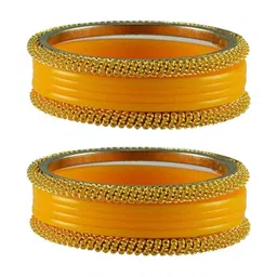 Vidhya Kangan Set Of 12 Gold-Plated Bangle-picture-18