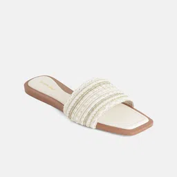 DROP BOLD Women Embellished One Toe Flats-picture-27