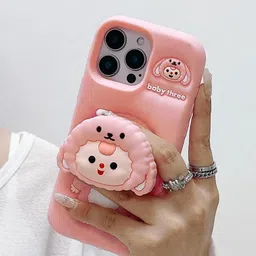 TREEMODA Cartoon Characters Printed iPhone 16 Pro Back Case Mobile Accessories image 5