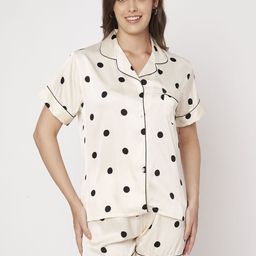 ETC Women Polka Dot Printed Night suit-picture-38