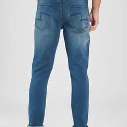 SPYKAR Men Skinny Fit Low-Rise Light Fade Stretchable Jeans image 4