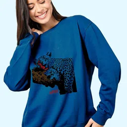 AUSK Women Graphic Printed Full Sleeve Round Neck pullover Sweatshirts-image-61