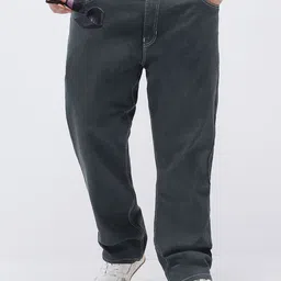 Urbano Plus Men Straight Fit Mid-Rise Stretchable Jeans-image-78