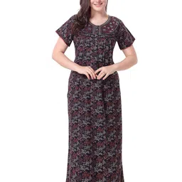 Soulemo Printed Maxi Nightdress-picture-30