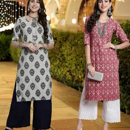 Ethnic basket Women Multicoloured Kurtas-picture-22