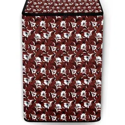 The Furnishing Tree Magenta Printed Washing Machine Cover-picture-13