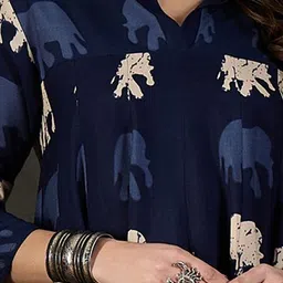 InWeave Floral Print A-Line Maxi Dress image 2