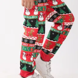 Anthrilo Boys Christmas Printed Joggers image 2