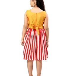 BAESD Striped Fit & Flare Dress image 5