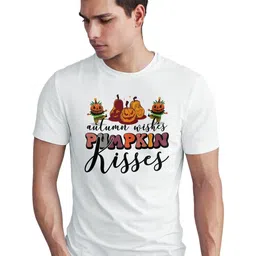 Seekbuylove Men Pure Cotton Typography Printed Bio Finish Regular Fit T-shirt-picture-32