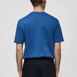 MANGO MAN Pure Cotton T-shirt image 4