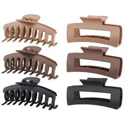 Watch junction Women Set of 6 Claw Clip Hair Accessory-picture-38