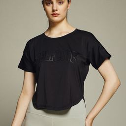 MKH Women Typography Printed Dri-FIT T-shirt-picture-9