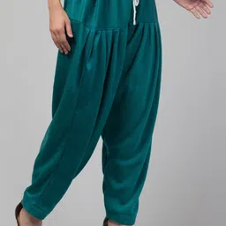 CROWN KING Women Loose Fit Mid-Rise Salwar image 4