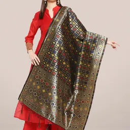 Dupatta Bazaar Ethnic Motifs Woven Design Dupatta-picture-10