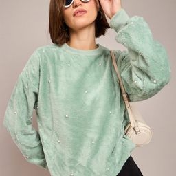 SASSAFRAS Women Embellished Sweatshirt-picture-0