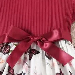 PURNKAMAAY TRENDZ Floral Print Fit & Flare Dress image 2