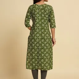 Lerkiza Geometric Printed Maternity Kurta image 4