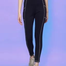 SAKARMAA Slim Fit Ankle Length Sports Tights-picture-31