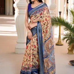 GULKEE FAB Ethnic Motifs Zari Handloom Saree image 3