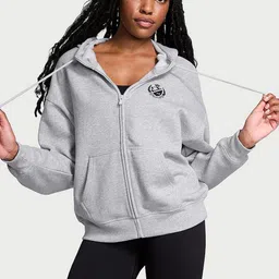 Victoria's Secret Women Printed Hooded Sweatshirt-image-11