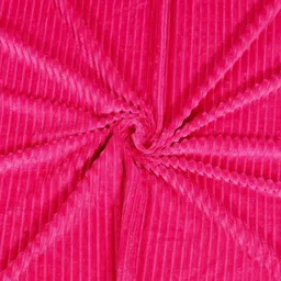 RD TREND Pink Striped 220 TC Single Bedsheet with 1 Pillow Covers image 2