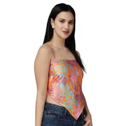 Popwings Women Shimmer Print Crop Top image 4