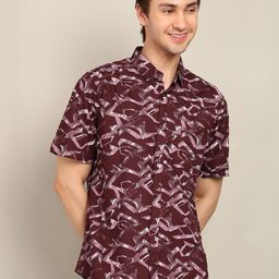 BLYNK Men Classic Printed Casual Shirt-picture-9
