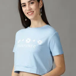 SHOWOFFFF Print Crop Top image 4