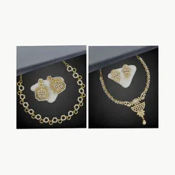 Women Click Set Of 2 Stone-Studded Jewellery Set-picture-40