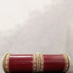 Unique dream Set Of 2 Stone Studded Bangles-picture-16