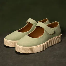 Theater Women Buckles Flats-picture-17