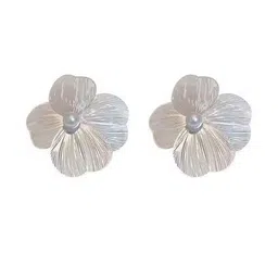 adornity Silver Planets Women Purple Earrings-picture-27