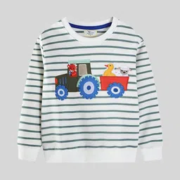 LULU & SKY Boys Striped Sweatshirt-picture-19