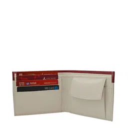 Metronaut Men Colourblocked Textured Two Fold Wallet image 5