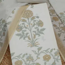 Soch Printed Pure Cotton Unstitched Dress Material-picture-29