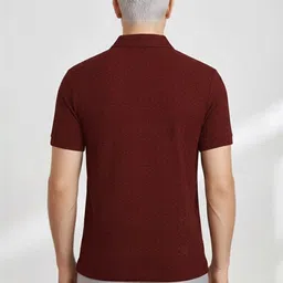 HERE&NOW Men Polo Collar T-shirt image 4