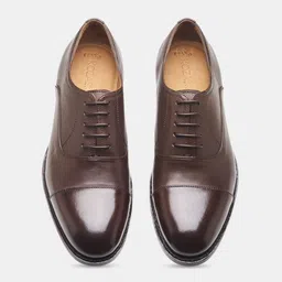 KOZASKO Classic Goodyear Welted Brown Captoe Oxford image 5