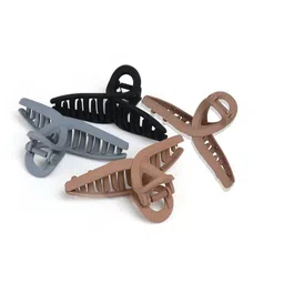 Lyphy Women Set of 4 Matte Finish Claw Clip-picture-16