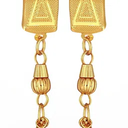 VIVASTRI Women Gold-Plated Alloy Earrings-picture-14