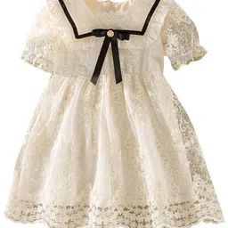 stylecast x revolte StyleCast x RevolteEmbroidered Lace Fit & Flare Dress-picture-42