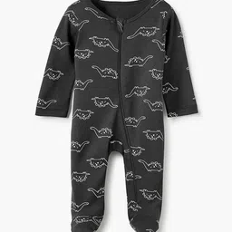 Juniors by Babyshop Boys Pack of 5 Printed Cotton Sleepsuit image 3
