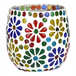 1ST TIME White & Red Cylindrical Shaped Candle Holders-picture-18